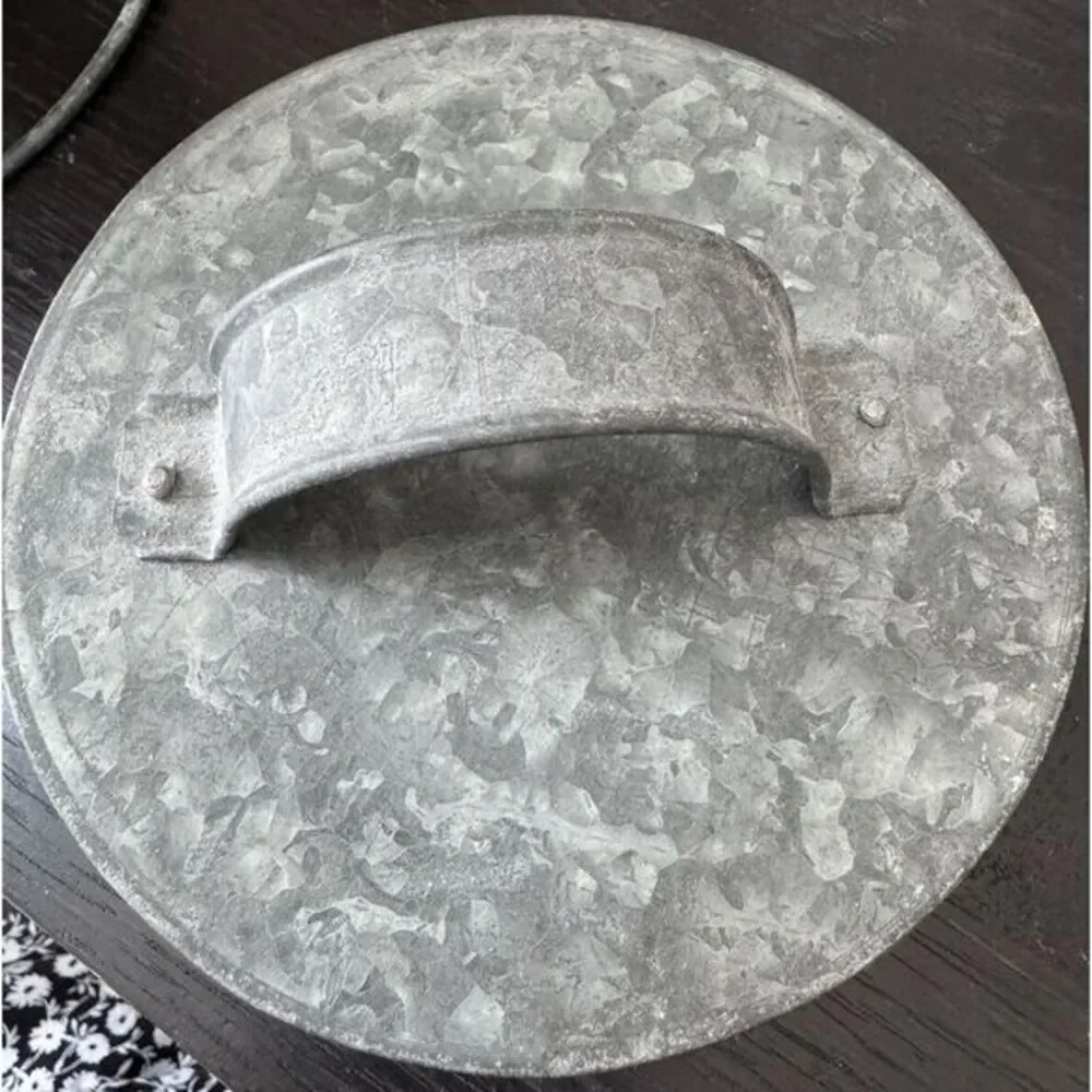 Vintage Bath & Body Works Galvanized 2 Piece Bucket. 5